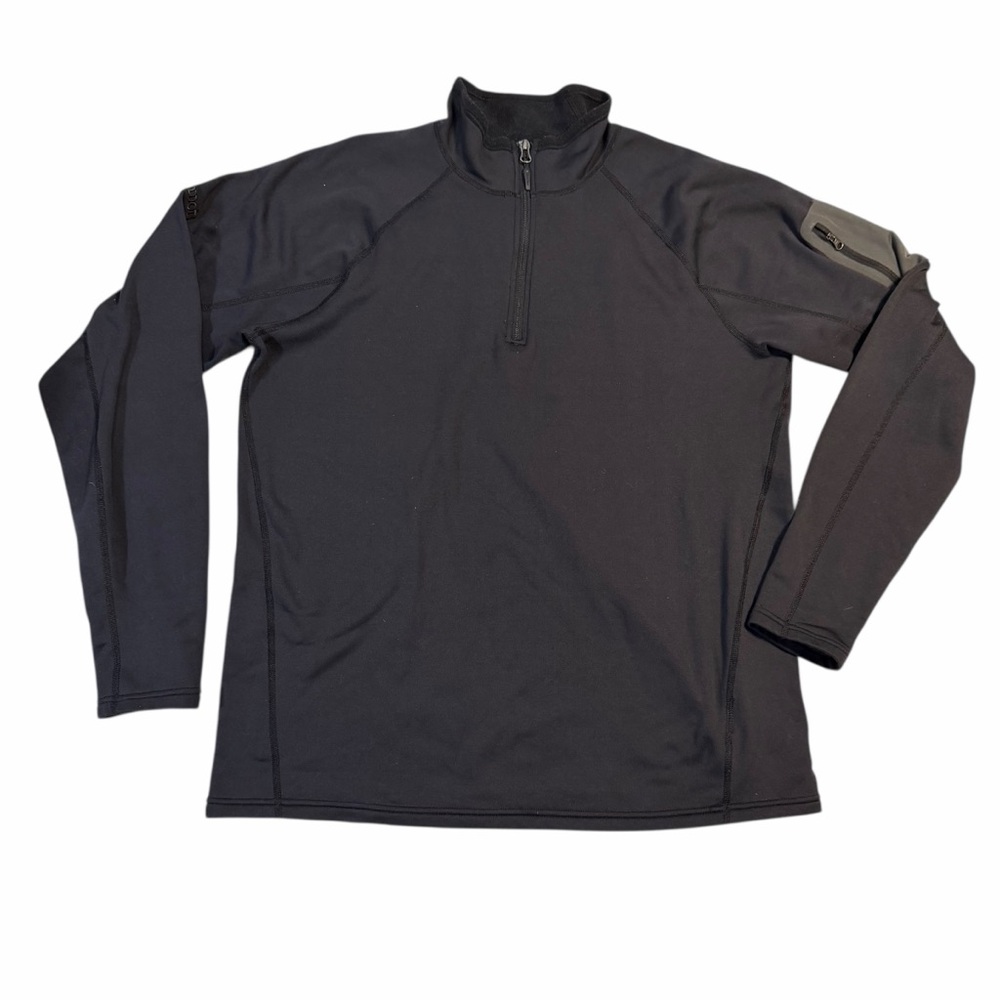 Marmot Men's Black Lightweight Quarter-Zip Jacket XL